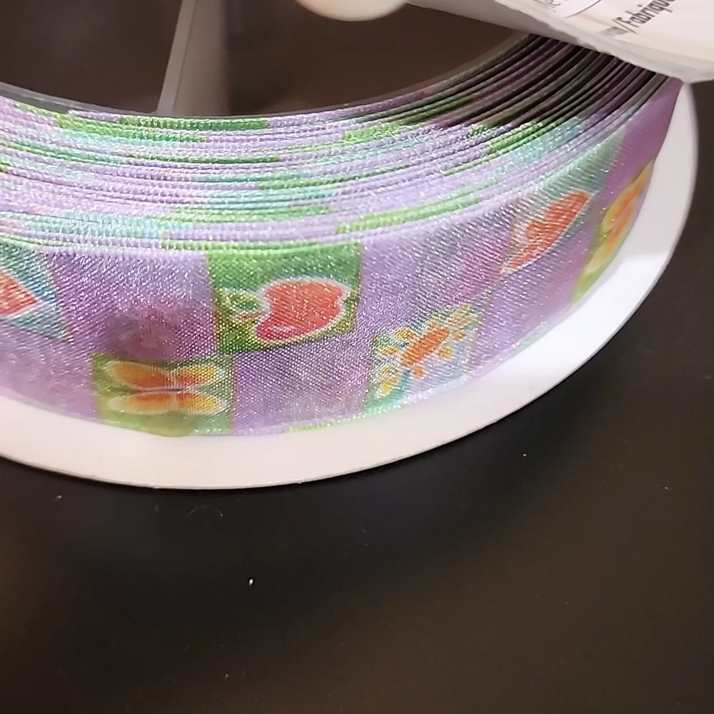 3 Rolls Kirkland Wire-edged Ribbon, 1-1/2